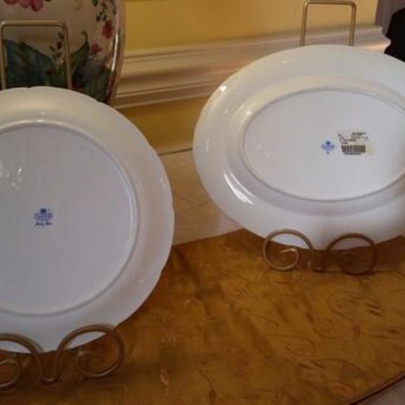 ********  PRICE DROPPED $160   Coalport MING ROSE platter AND dinner plate - Picture 2 of 6